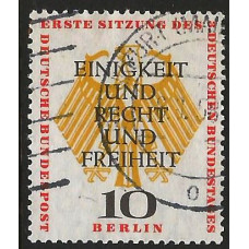 WEST BERLIN 1957 SG B170 - Unity Justice and Freedom  Used Condition
