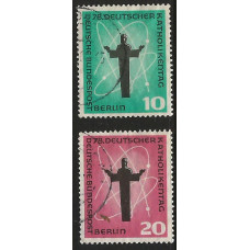 WEST BERLIN 1958 - SG B175/B176 - German Catholics' Day. Used Condition