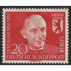 WEST BERLIN 1958 - SG B177 - First Death Anniversary of Burgomaster Otto Suhr MNH Condition