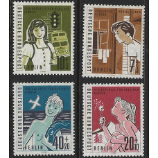 WEST BERLIN 1960 - SG B188 - Set of Berlin Children's Holiday Fund MNH Condition