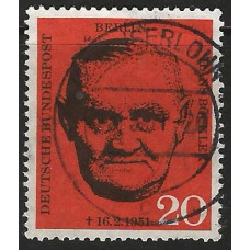 WEST BERLIN 1961 - SG B192 - Tenth Anniversary of Hans Boeckler (politician) Used Condition