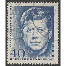 WEST BERLIN 1964 - SG B235 - President Kennedy Commemoration Used Condition