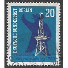 WEST BERLIN 1963 - SG B226 - West Berlin Broadcasting Exhibition Used Condition