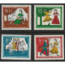 WEST BERLIN 1965 - SG B277 to B280 - Humanitarian Relief Funds MNH Condition