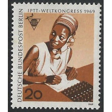 WEST BERLIN 1969 - SG B334 - 20th Congress of Post Office Trade Union Federation Used Condition