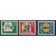 WEST BERLIN 1966 - SG B289 + - Humanitarian Relief Funds MNH Part set Condition