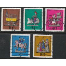WEST BERLIN 1969 - SG B339 / B342 - Humanitarian Relief Funds Used Condition