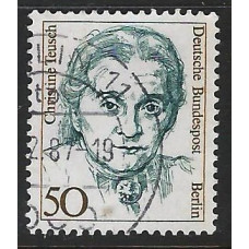 WEST BERLIN 1986 - SG B736 - Famous German Women Used Condition