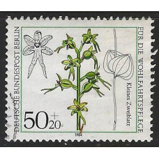 WEST BERLIN 1984 - SG B686 + Humanitarian Relief Funds. Orchids Used Condition