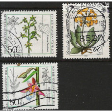 WEST BERLIN 1984 - SG B686 + Humanitarian Relief Funds. Orchids Used Condition