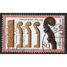 Germany (Reunified) 1993 - SG 2532 - 250th Death Anniversary of Mathias Klotz Used Condition