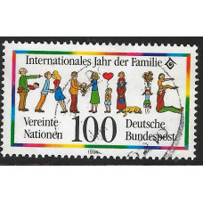 Germany (Reunified) 1994 - SG 2555 - International Year of the Family. Used Condition