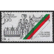 Germany (Reunified) 1993 - SG 2521 - Students, Flag, City Hall and Castle  Used Condition