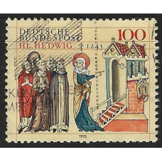 Germany (Reunified) 1993 - SG 2547 - 750th Death Anniversary of St Jadwiga of Silesia Used Condition
