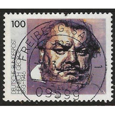 Germany (Reunified) 1993 - SG 2533 - Birth Centenary of Heinrich George (actor) Used Condition