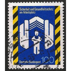 Germany (Reunified) 1993 - SG 2497 - 100pf. - blue, yellow and black Used Condition