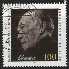 Germany (Reunified) 1992 - SG 2447 - 100pf. - brown and cinnamon Used Condition