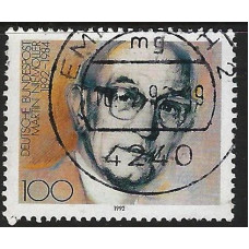 Germany (Reunified) 1992 - SG 2435 - Birth Centenary of Martin Niemoller (theologian) Used Condition