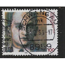 Germany (Reunified) 1992 - SG 2492 - 50th Death Anniversary of Jochen Klepper (writer) Used Condition