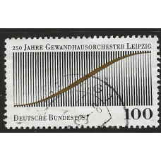 Germany (Reunified) 1993 - SG 2503 - 250th Anniversary of Leipzig Gewandhaus Orchestra Used Condition