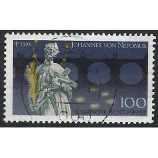 Germany (Reunified) 1993 - SG 2504 - 600th Death Anniversary of St John of Nepomuk Used Condition